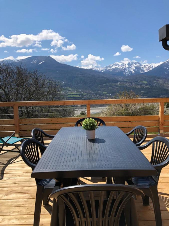Chalet Avec Vue Lac Embrun Eksteriør billede