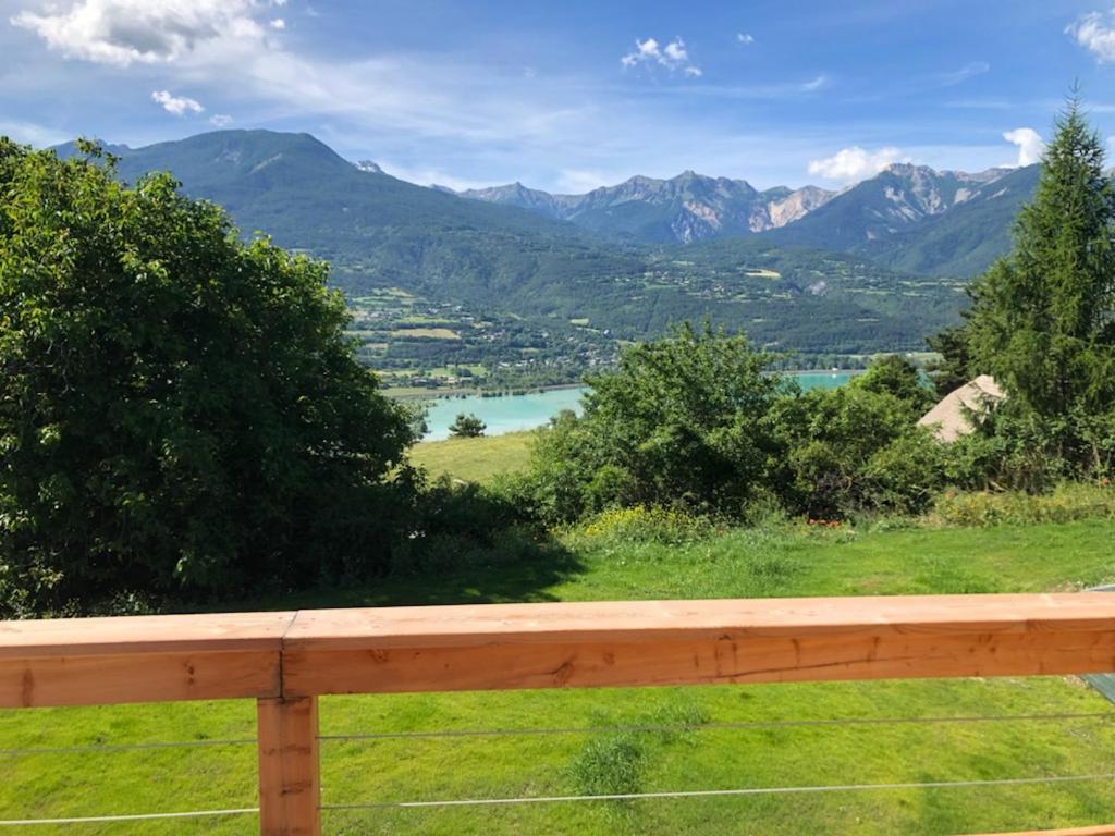 Chalet Avec Vue Lac Embrun Eksteriør billede
